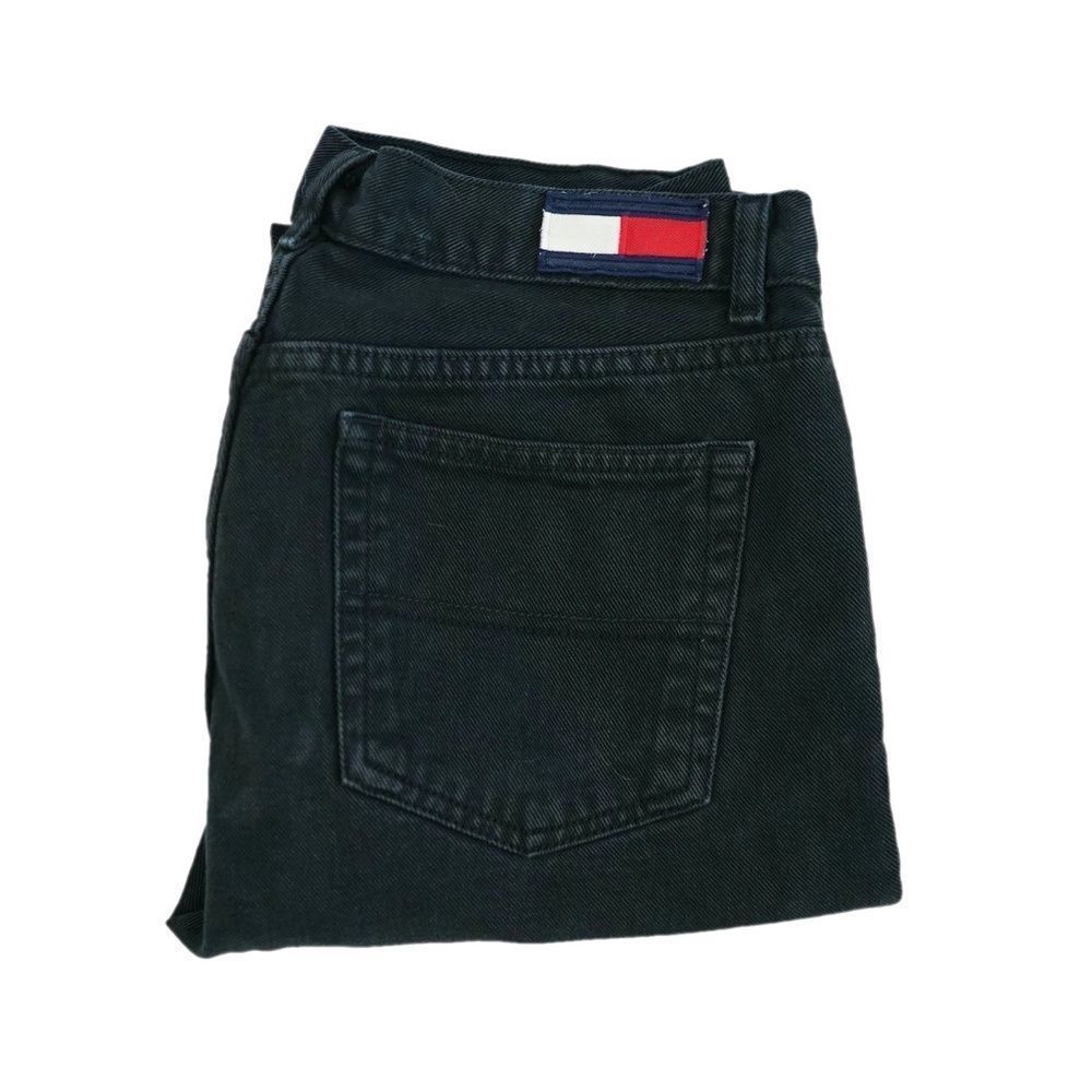 Tommy Jeans Vintage Women's 5 Black Wide Jean
